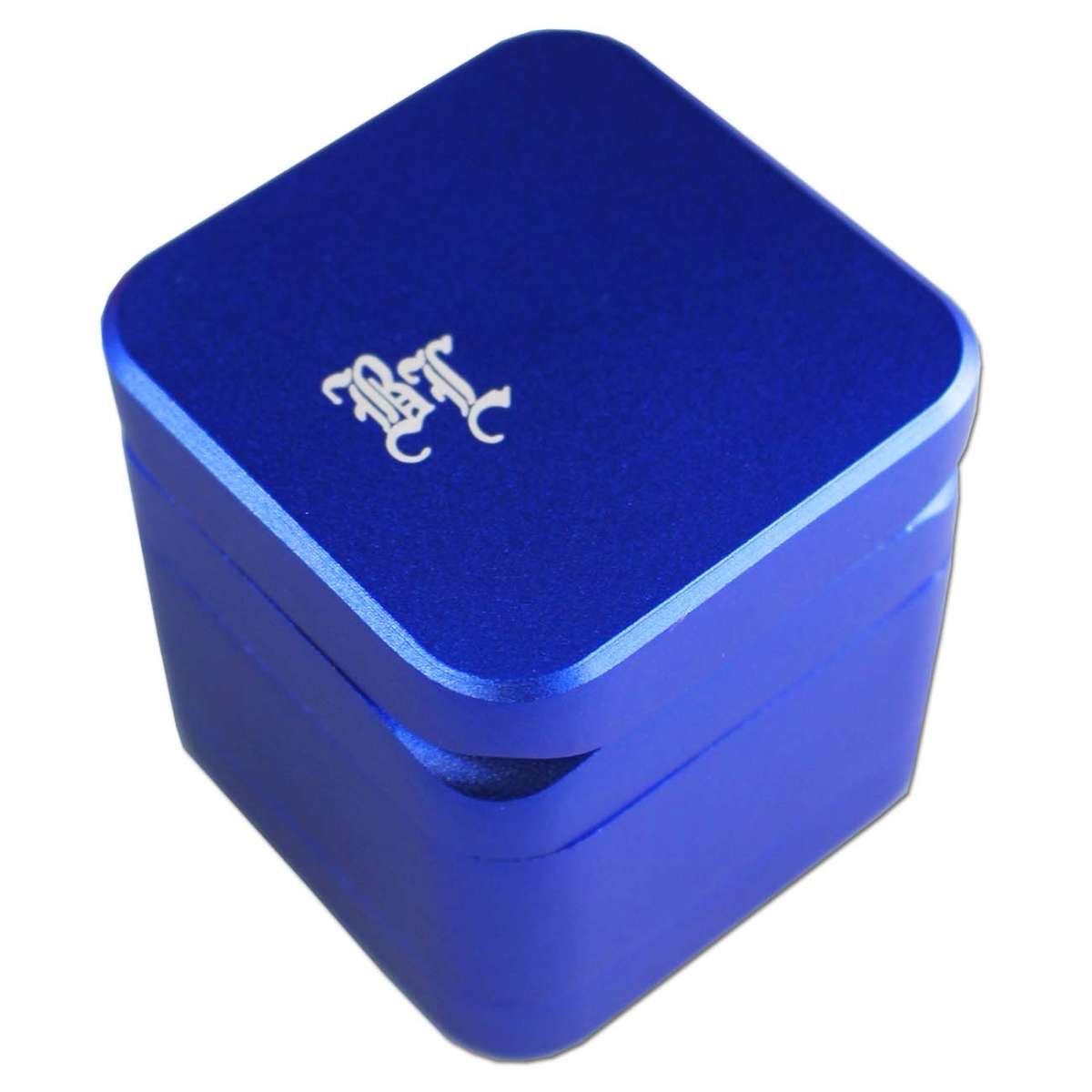 Black Leaf Alu Grinder CUBY – 4-teilig Blau Black Leaf Alu Grinder CUBY – 4-teilig Blau