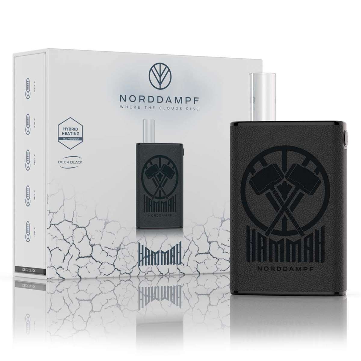 NORDDAMPF HAMMAH Vaporizer DEEP BLACK