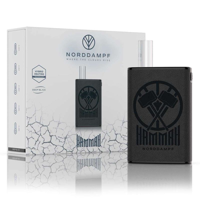 NORDDAMPF HAMMAH Vaporizer DEEP BLACK