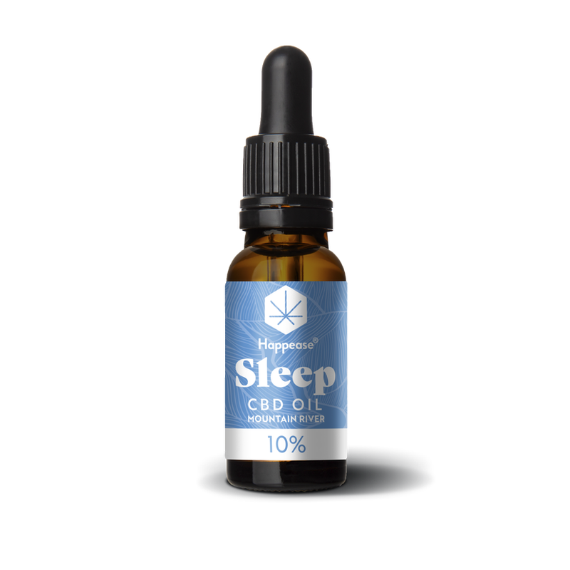 Happease Sleep CBD Oil Mountain River, 10 % CBD, 1000 mg, 10 ml