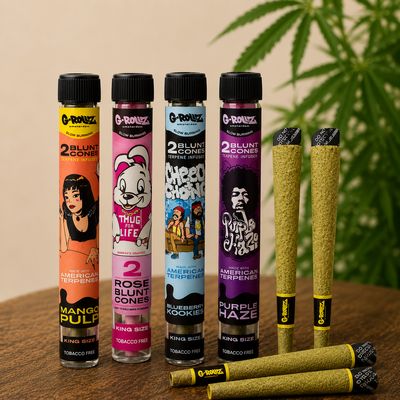 G-Rollz Terpene Infused Cones