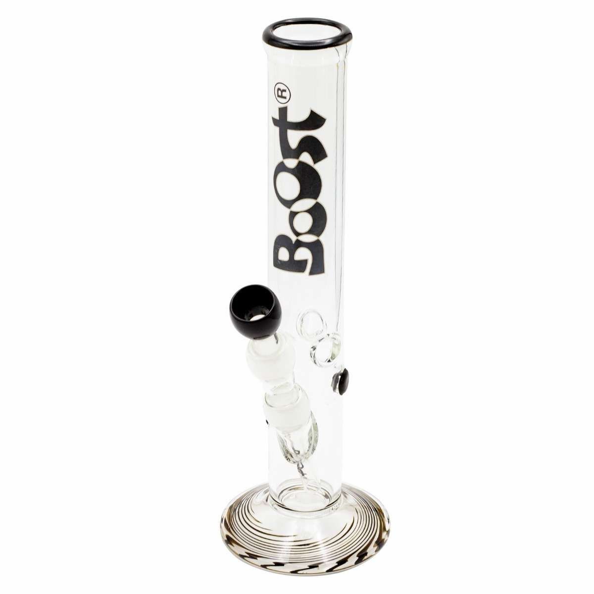 Boost | Cane Glass Bong Black – 38 cm