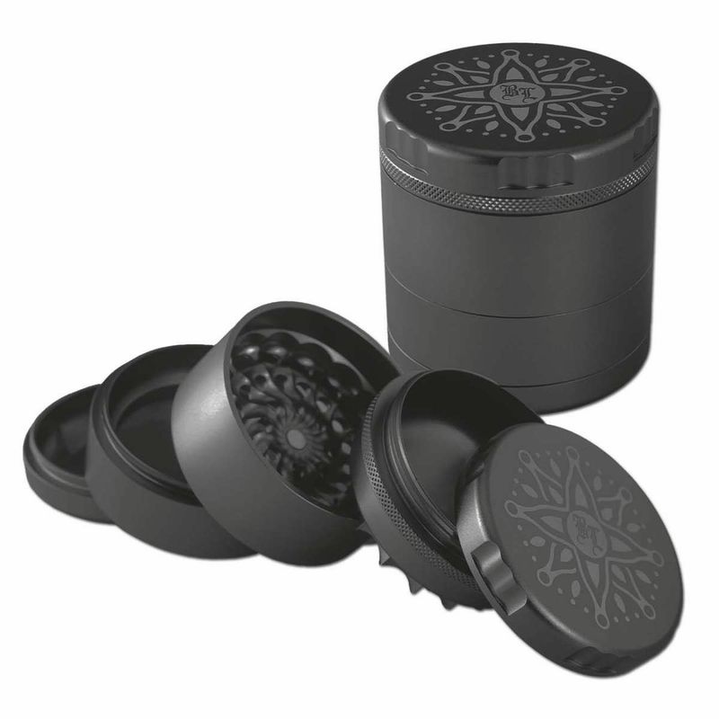 Black Leaf CNC-Flower-Grinder 5-tlg.