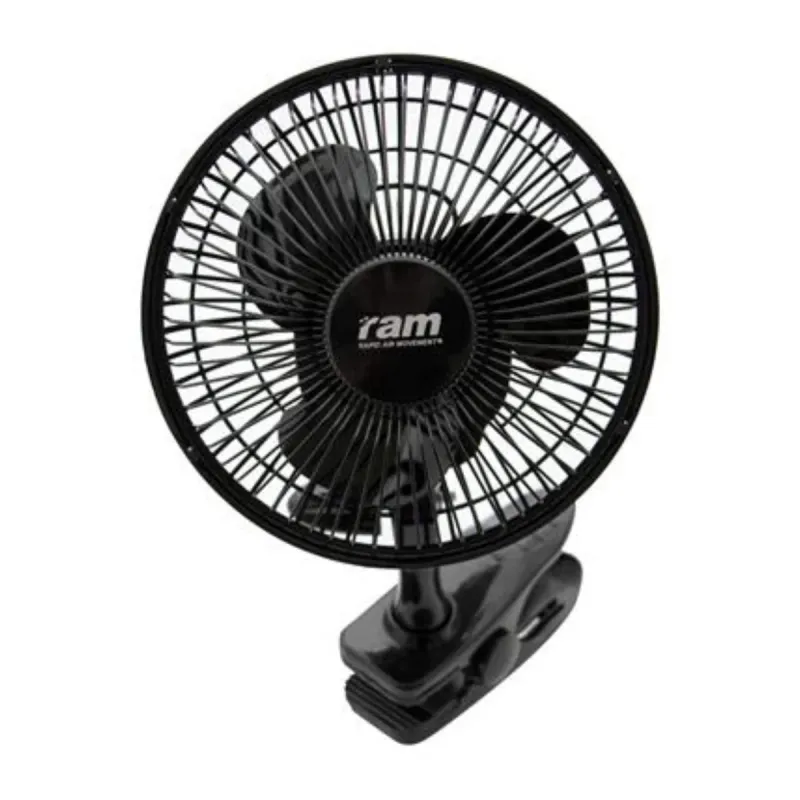 RAM Multi Clip-Ventilator mit Schwenkfunktion – 180 mm | 20 W