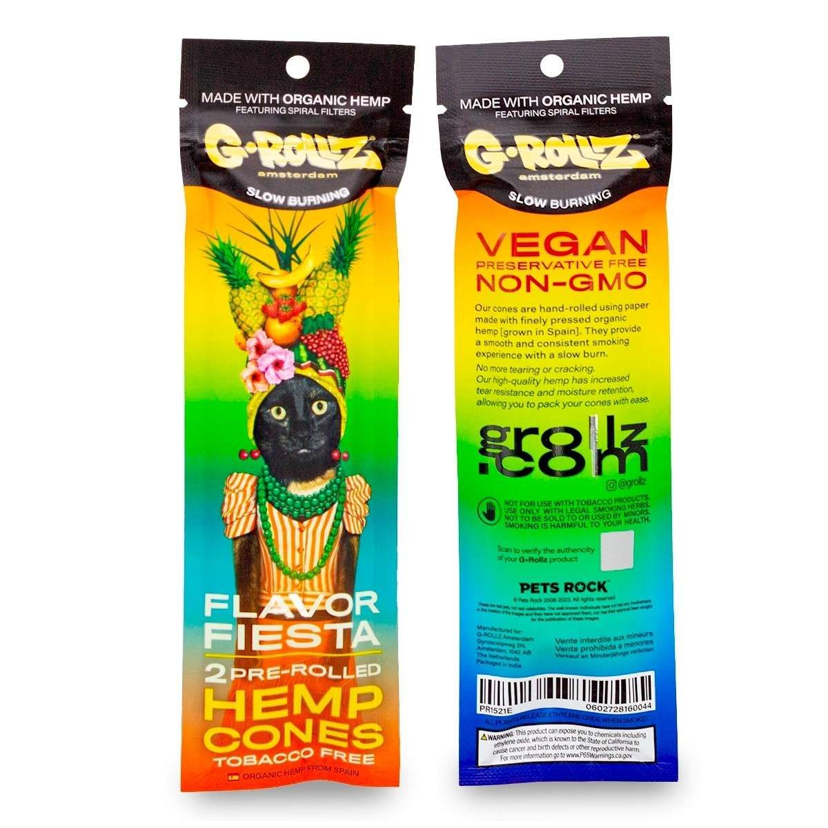 G-Rollz „Flavor Fiesta“ – 2 Pre-Rolled Hemp Cones