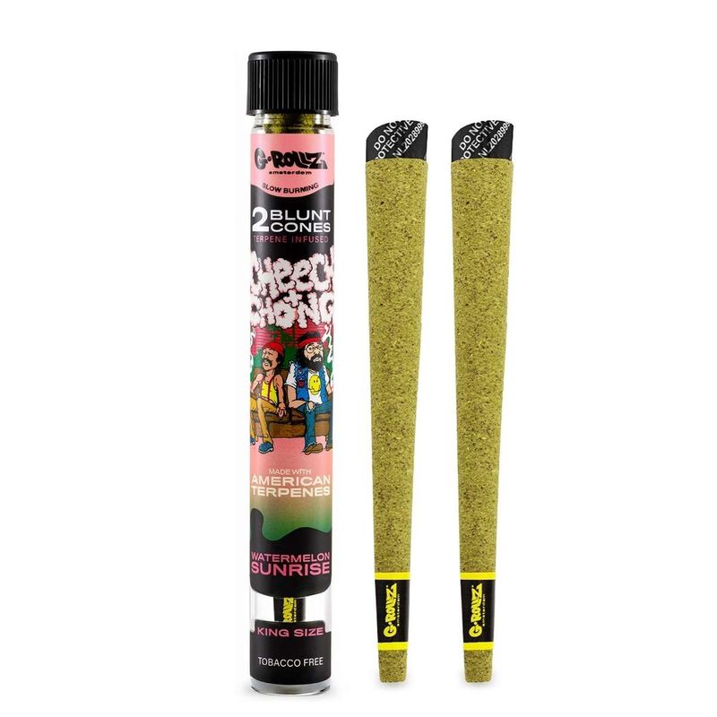 G-Rollz x Cheech & Chong „Watermelon Sunrise“ – Terpene Infused Cones