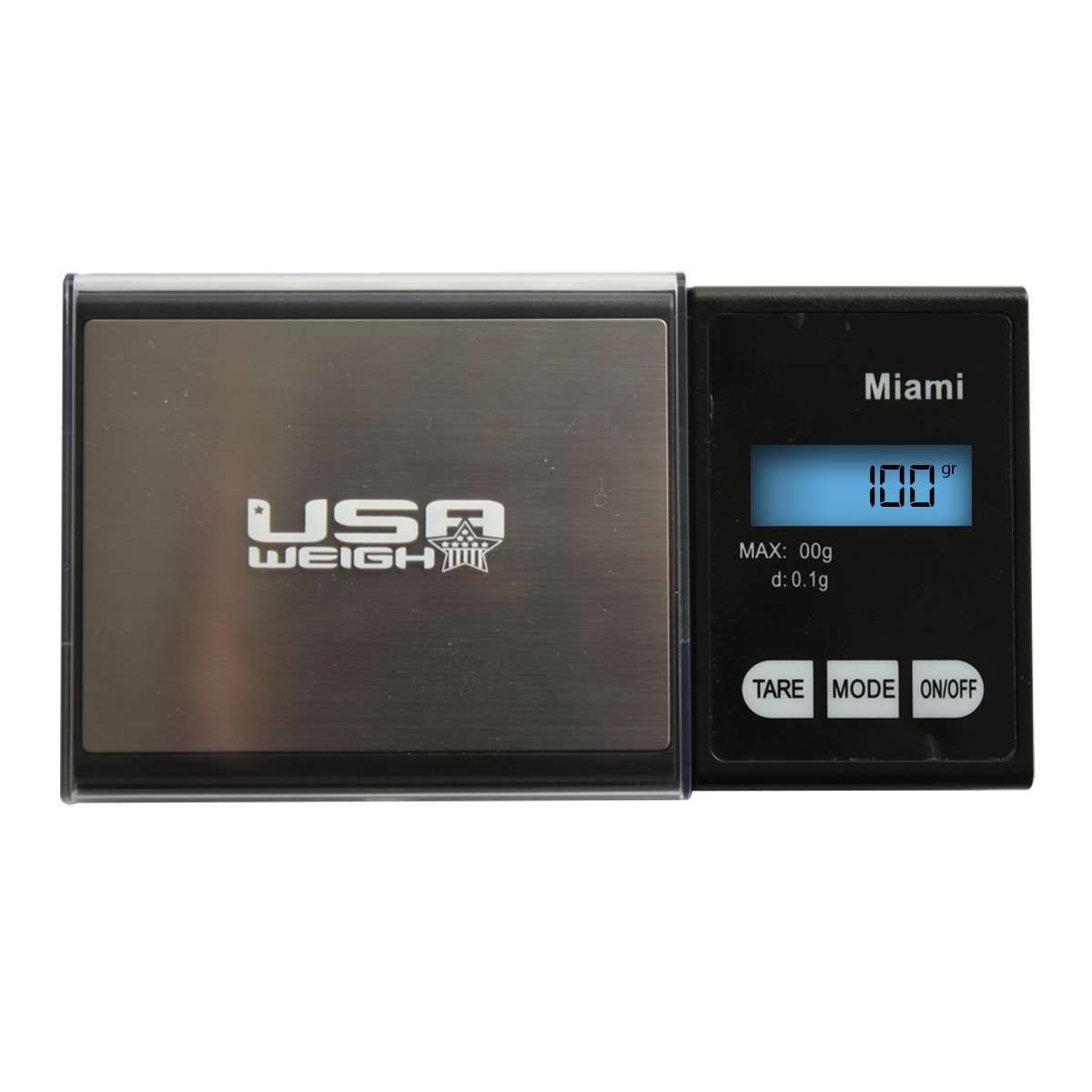 Miami Digitalwaage 100g/0,01g SCHWARZ Miami Digitalwaage 100g/0,01g SCHWARZ