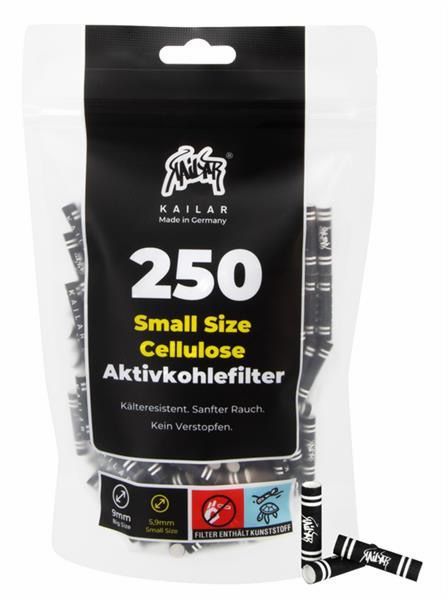 Kailar Aktivkohlefilter, 250Stk.