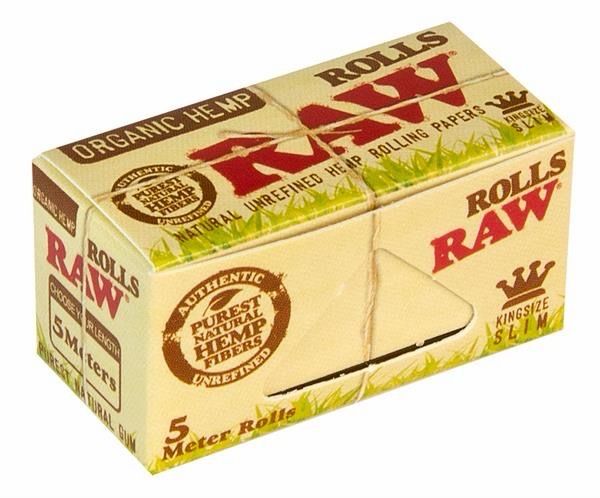 RAW Organic King Size Slim Rolls (5m)