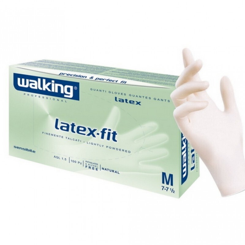 Guanti in lattice taglia S  - 100pz