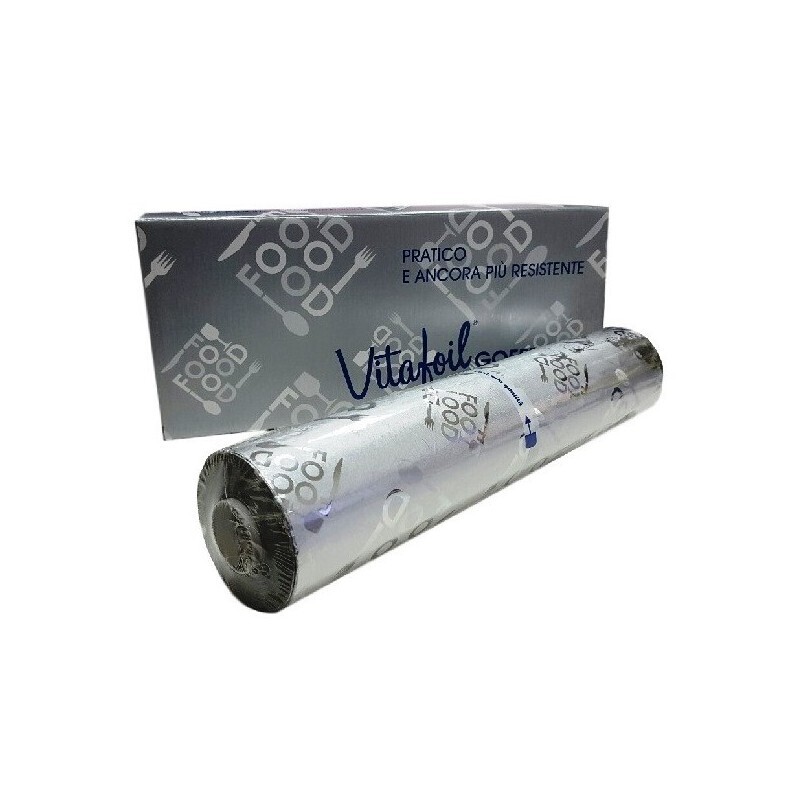 Rotoli alluminio goffrato 100 mt H33