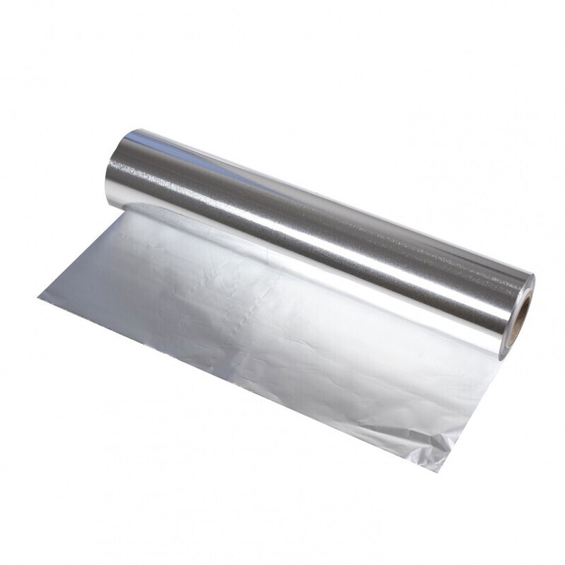 Rotolo alluminio nudo 125mt H33cm
