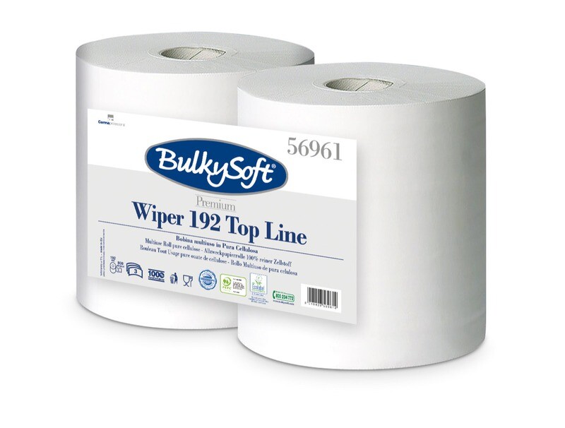 Bobina carta premium wiper 192mt 3 veli - 2pz