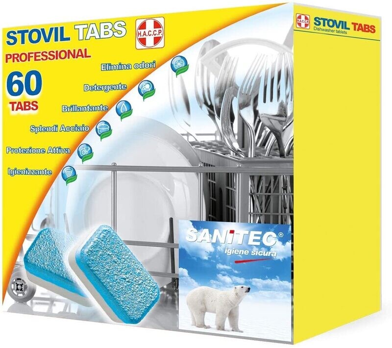Pastiglie per la pulizia stoviglie 1,2Kg