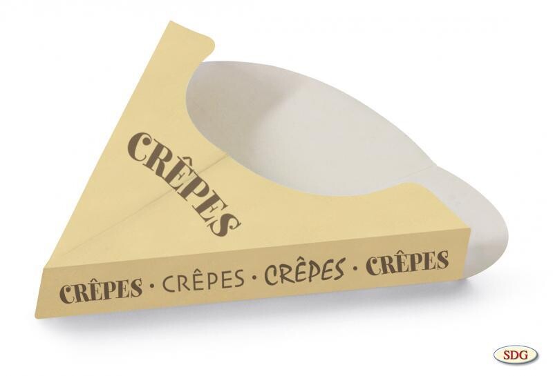 Porta Crepes a tasca in cartoncino