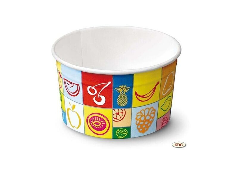 Coppe per macedonia in cartoncino 390ml