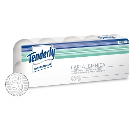 Carta igienica bianca tenderly 12cf x 10pz