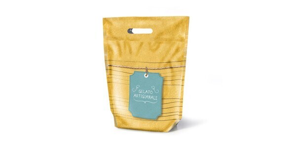 Busta termica ice bag vasetto gelato 25x31cm