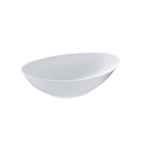 Piatto finger food ovale biodegradabile