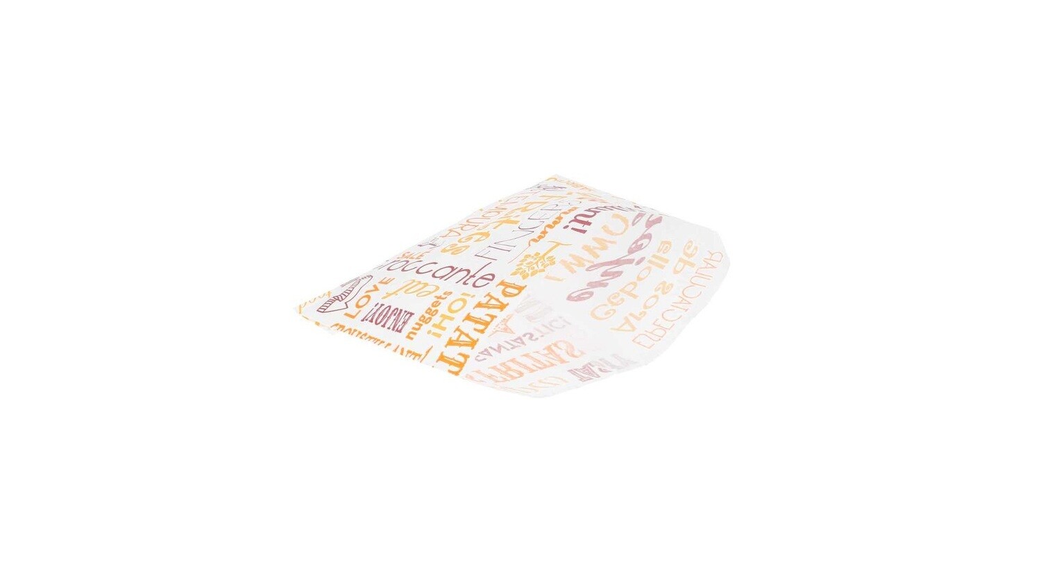 1000 Sacchetti in carta antigrasso per patatine