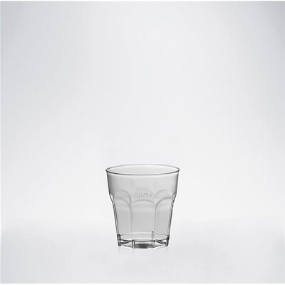 Bicchieri per liquori in plastica