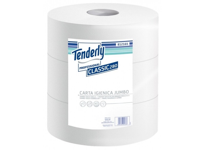 Carta igienica jumbo classic tenderly (2 varianti)