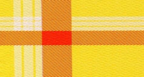 Tovaglie in carta 100x100cm Giallo/Rosse - 250pz