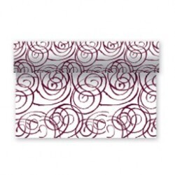 Runner Magie Bordeaux Airlaid 0,4x24mt - 4pz