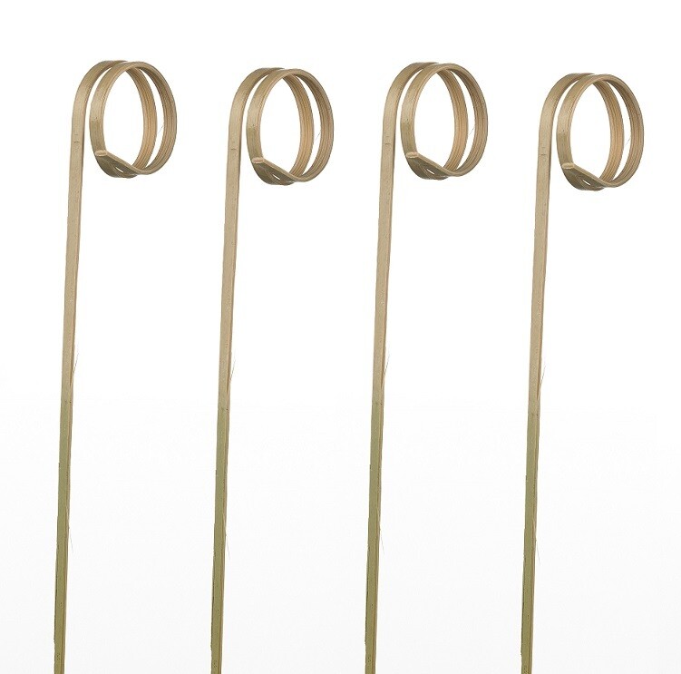 Spiedi in bamboo "Ricciolo" 12cm
