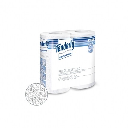 Rotoli asciugatutto 60m tenderly Ct=12pz