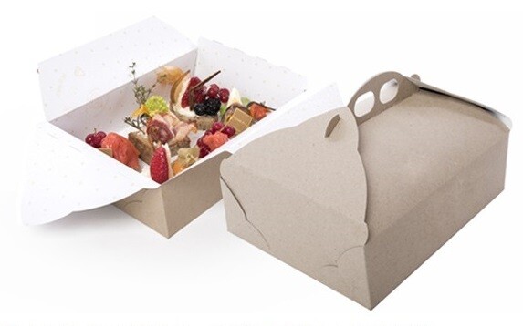 Scatole porta torte rettangolari Ecolife