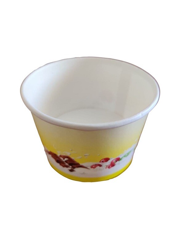 42 Coppette gelato in cartoncino 135ml
