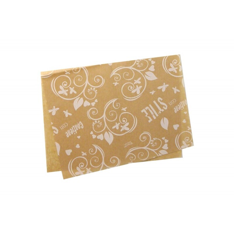 Carta antigrasso avana 40gr. formati vari