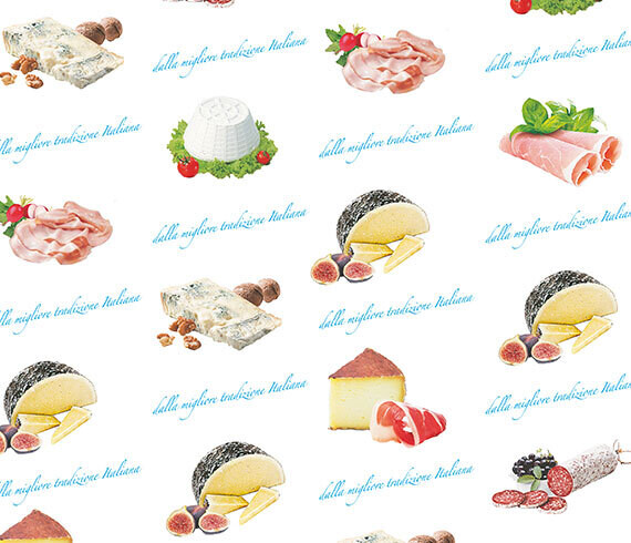 2000pz Carta accoppiata per alimenti 25x37 35gr