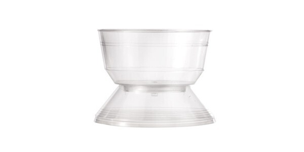 100 Coppe trasparenti per gelati 180cc