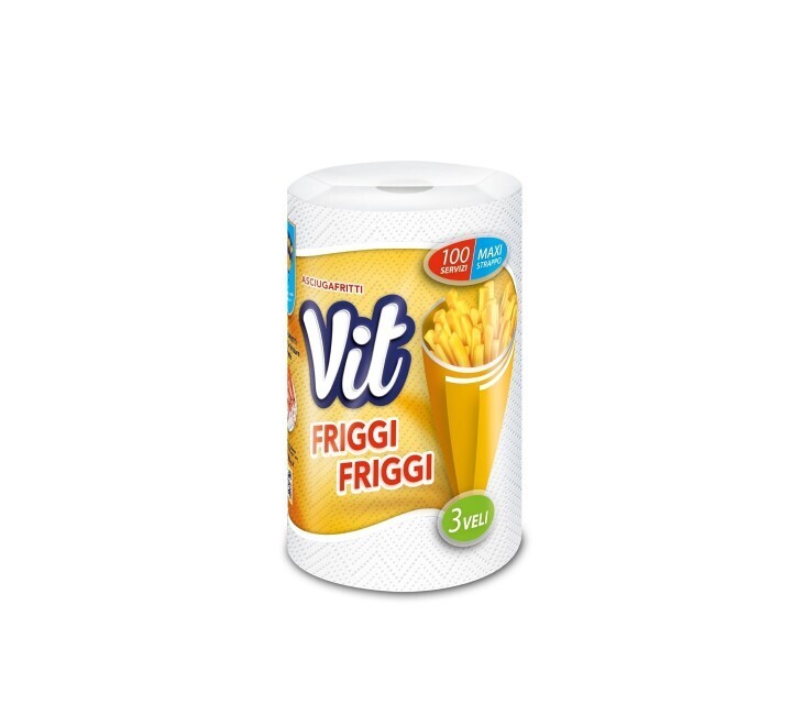 10 Rotoli carta asciugatutto 3 veli