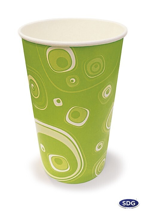 Bicchieri in cartoncino per bevande fredde 300ml