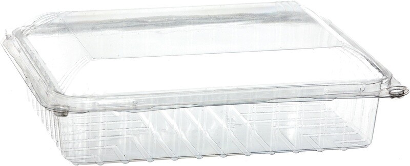200 Vaschette per salumi con coperchio bombato