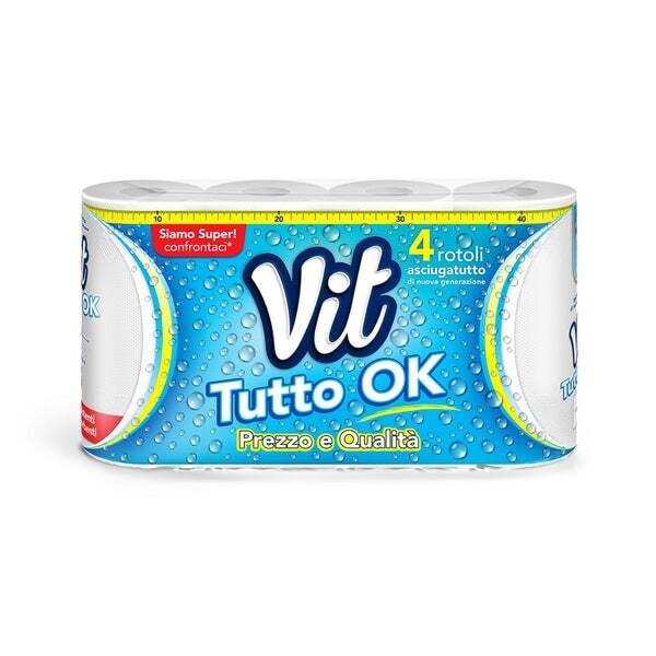 Rotoli carta asciugatutto 2 veli