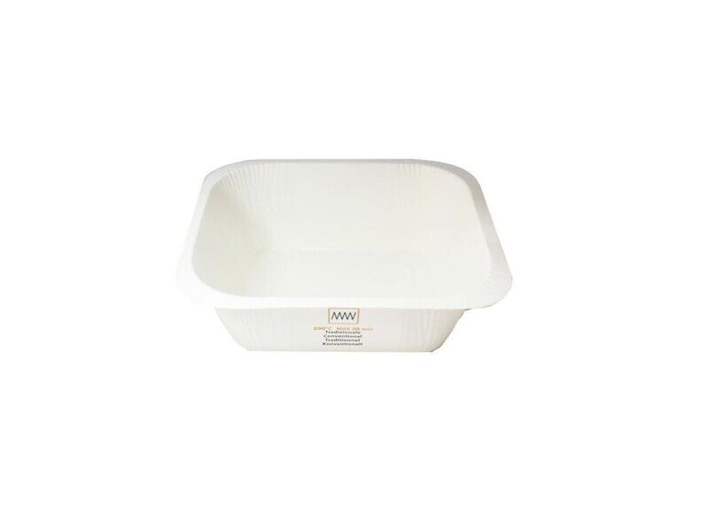 Contenitori in cartoncino Quadrati 17,5x17,5xH3,7cm