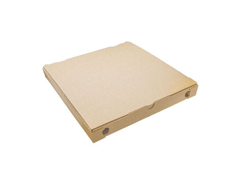Scatola pizza avana 33x33xH3,5cm