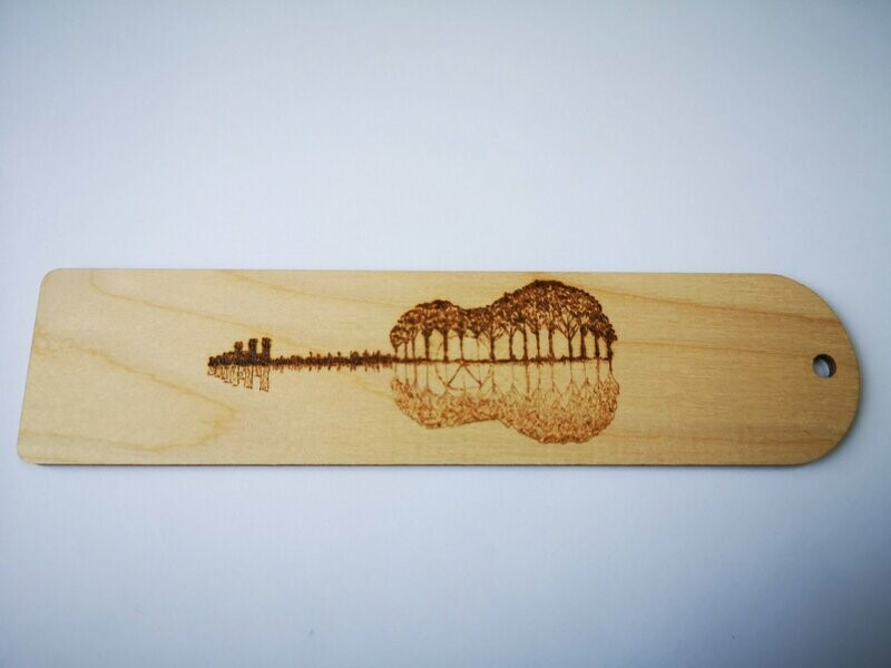 Wooden bookmark