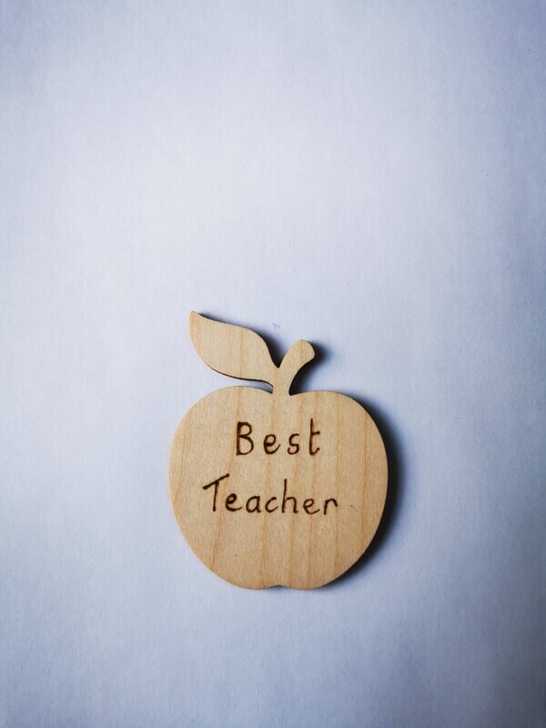 Best Teacher apple