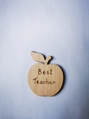 Best Teacher apple