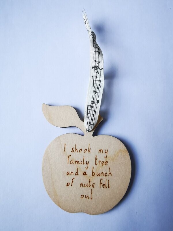 I shook my family tree apple