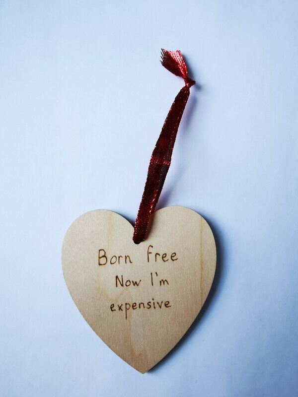 Born Free heart