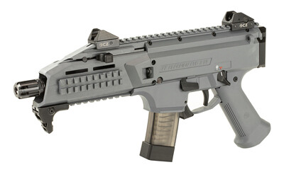 Gun - CZ Scorpion 9mm Pistol, GRY, 20+1 7.75" TH BBL