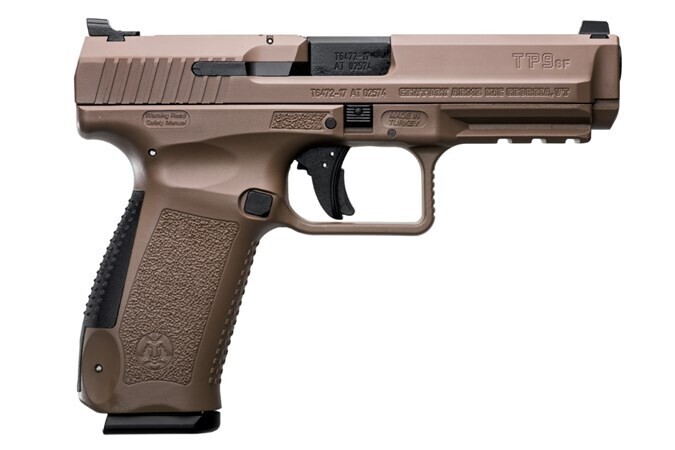 Gun - Canik TP9SF 9mm 4.46" BBL 18+1 FDE w/ Accessory Pack