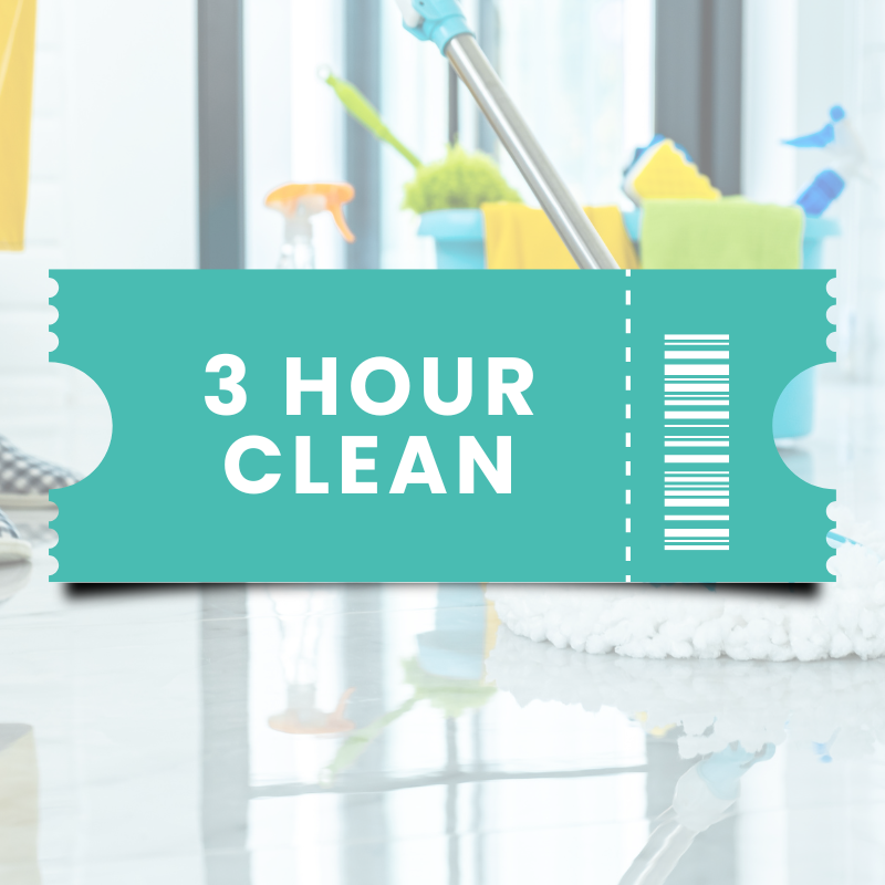 3 Hour Cleaning Voucher