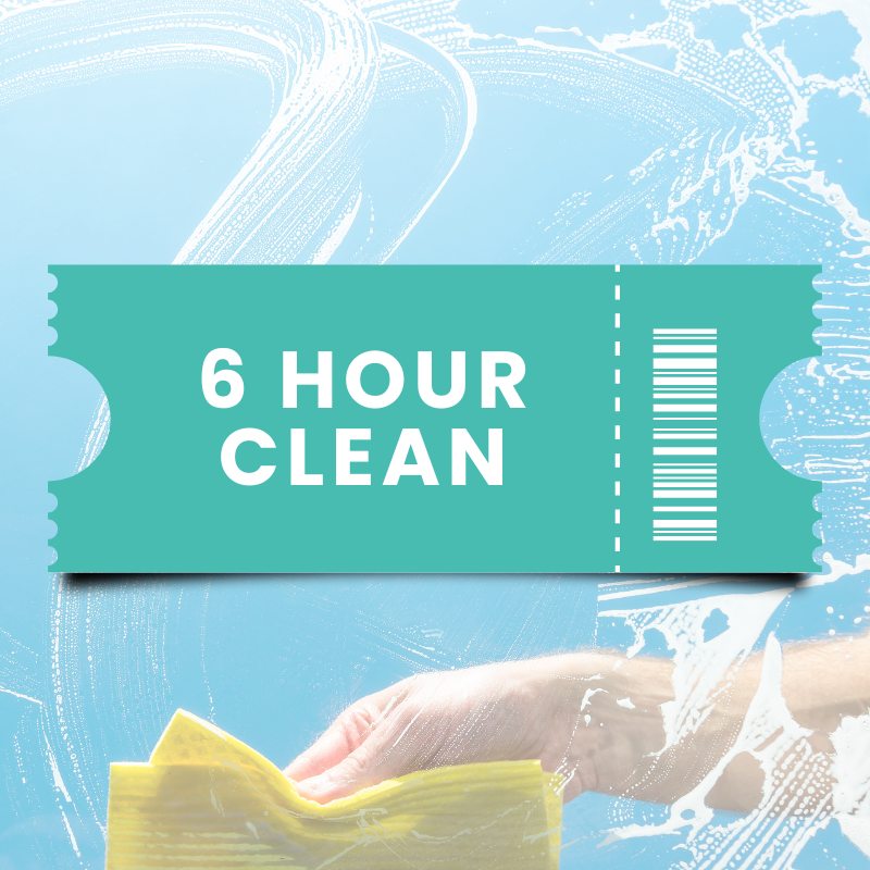 6 Hour Cleaning Voucher
